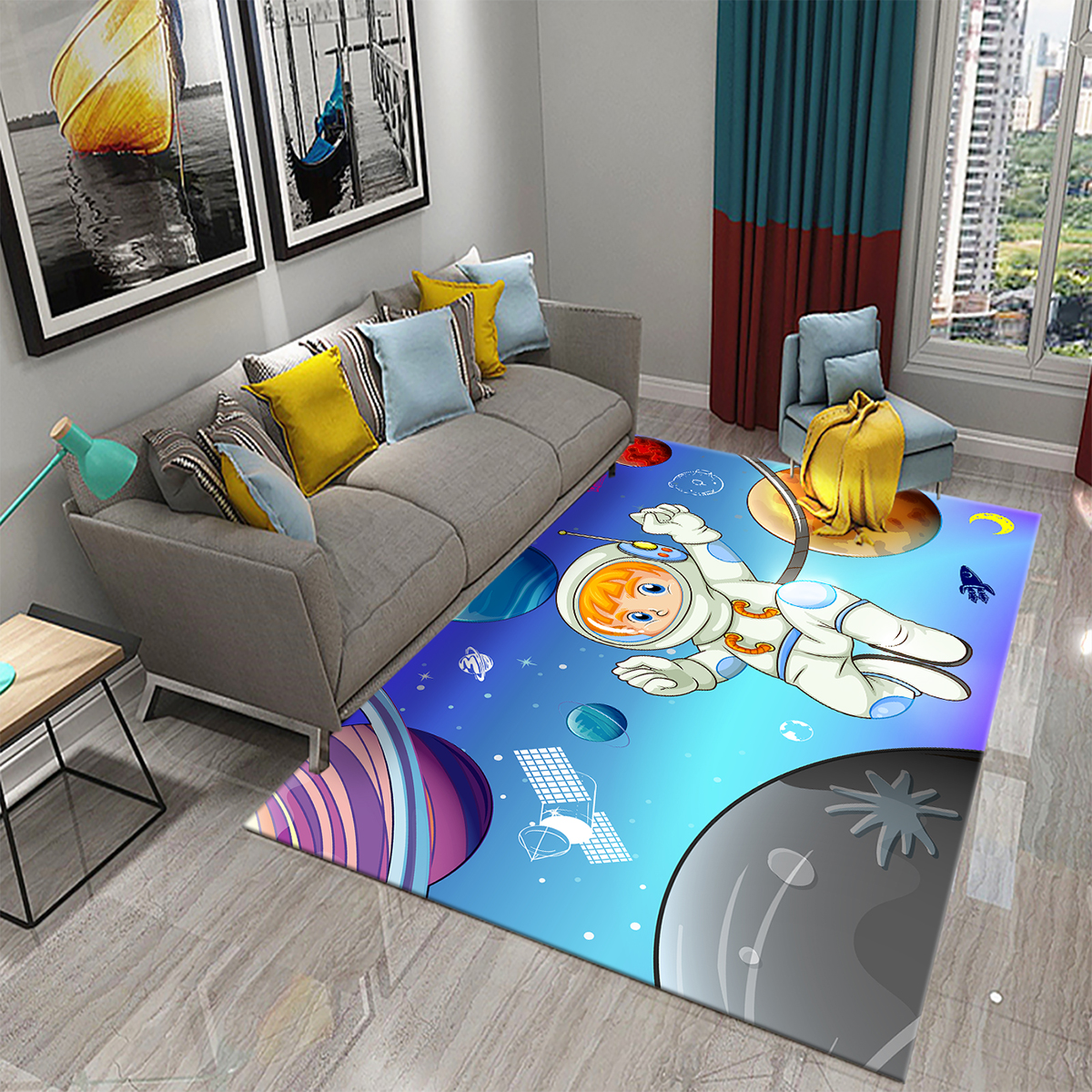 3D Cartoon Cute Astronaut Carp - Kids Outdoor Kitchen Diy のレビューと価格
