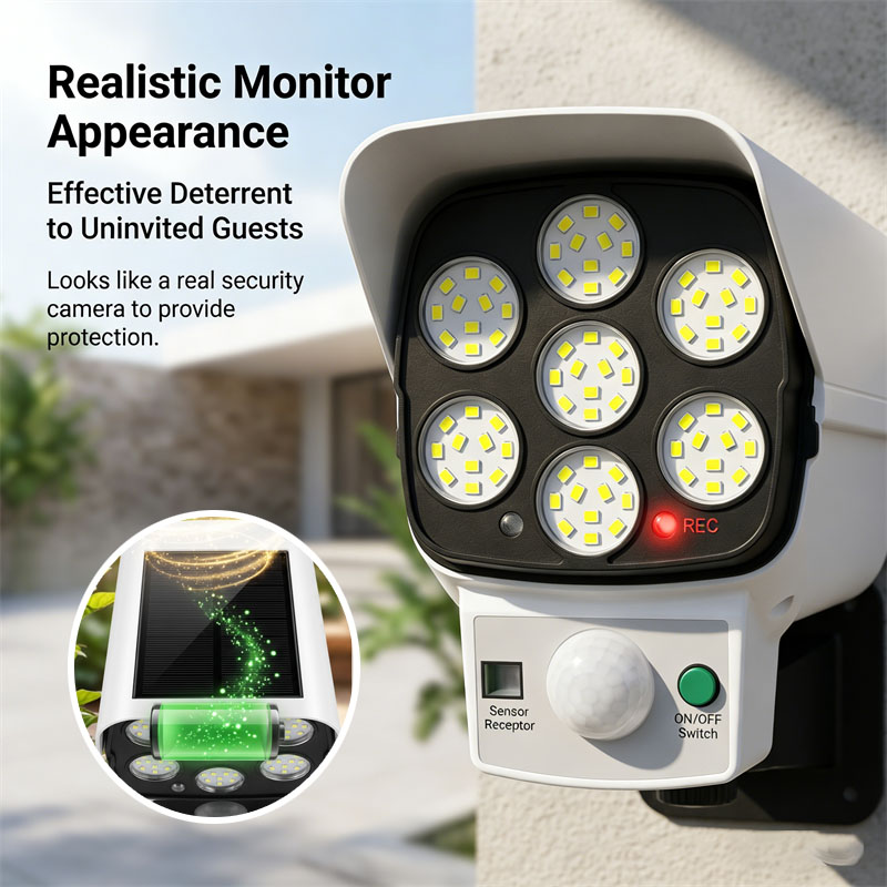 Solar Powered Dummy Security C - Balance Beam Outdoor のレビューと価格