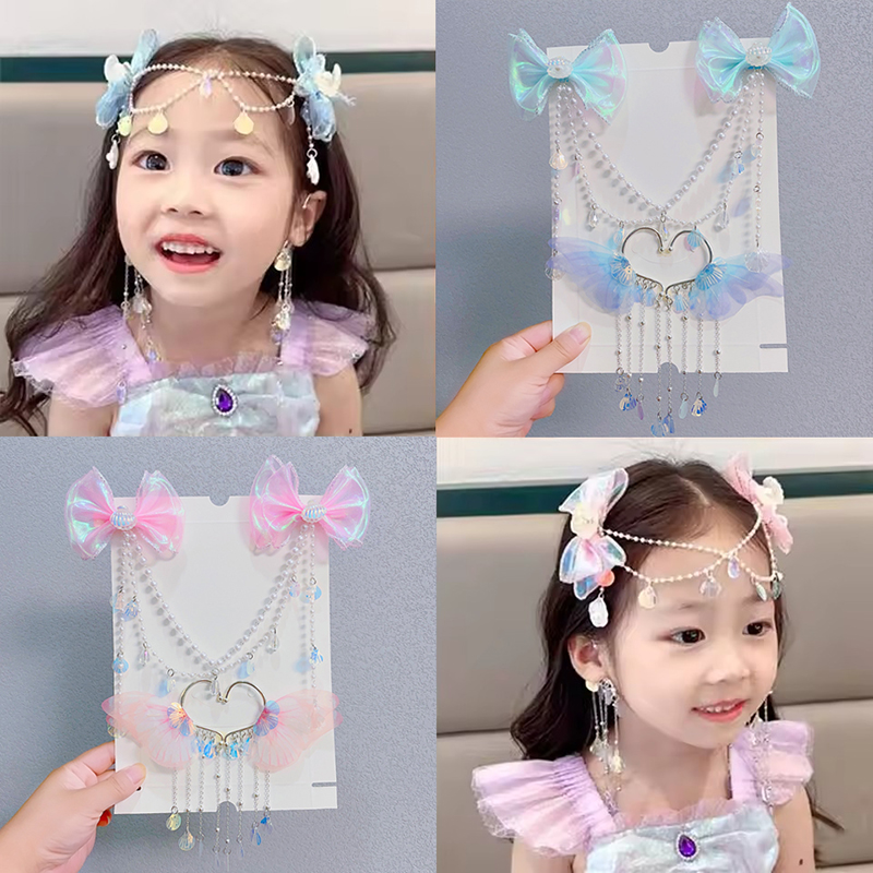 Sweet Tassel Hairclip Ear Hook - Kids Outdoor Activity Set のレビューと価格