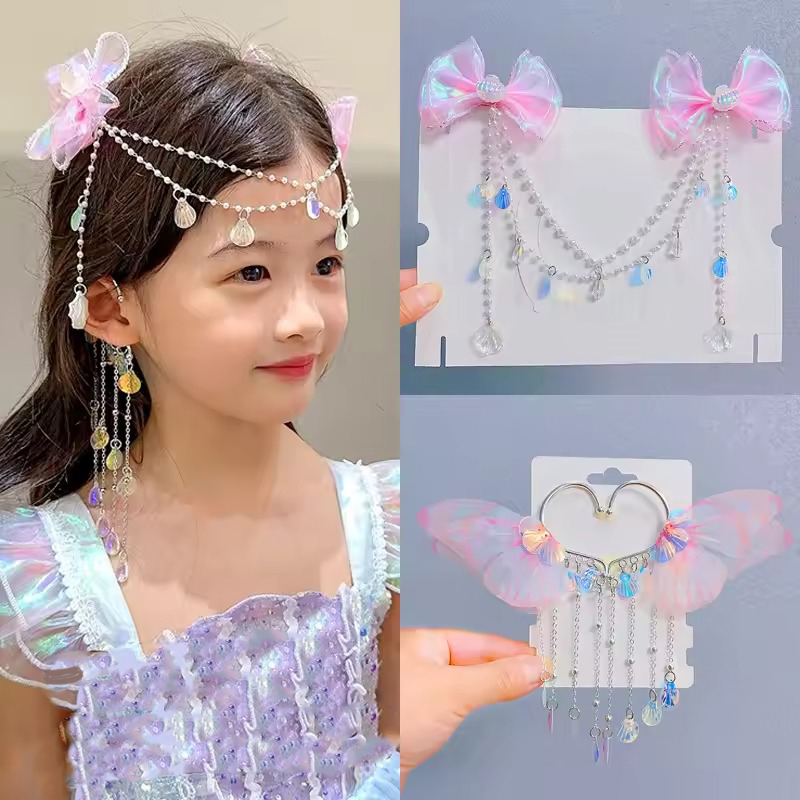Sweet Tassel Hairclip Ear Hook - Kids Outdoor Activity Set のレビューと価格