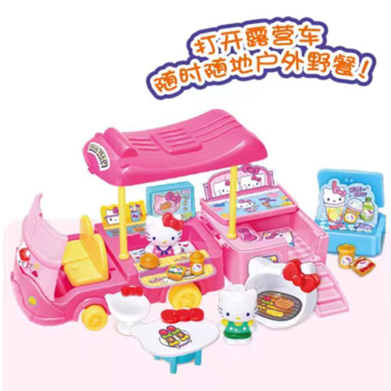 Hello Kitty, happy camping car - Kids Outdoor Wagon のレビューと価格