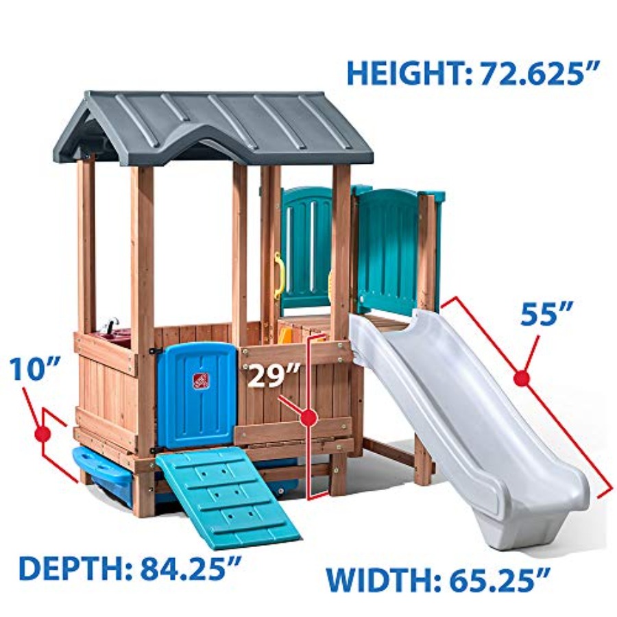 Woodland Adventure Playhouse & - Kids Outdoor Storage のレビューと価格