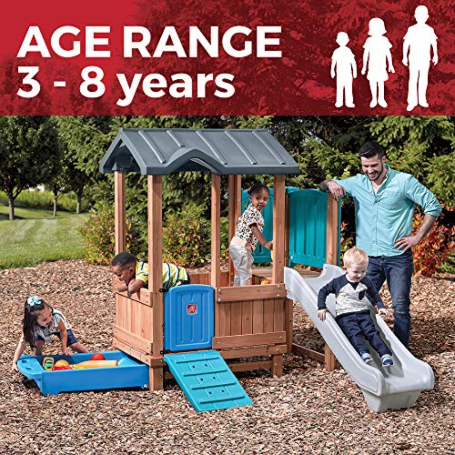 Woodland Adventure Playhouse & - Kids Outdoor Storage のレビューと価格