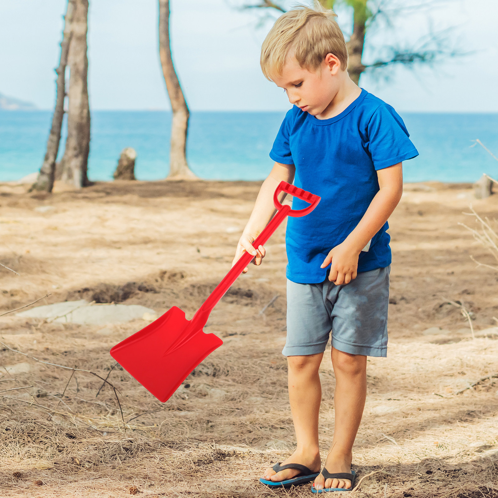 Kids Plastic Beach Shovel Snow - Kids Outdoor Yard Tools のレビューと価格