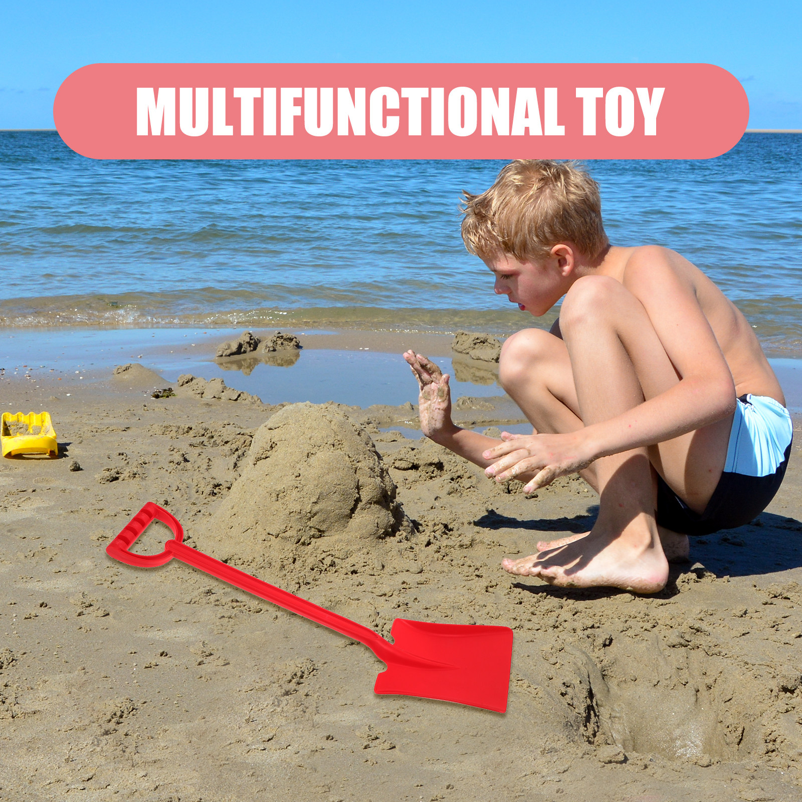 Kids Plastic Beach Shovel Snow - Kids Outdoor Yard Tools のレビューと価格