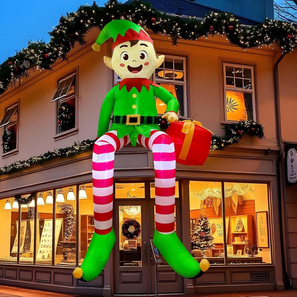 8FT Christmas Inflatables Sitt - Kids Outdoor Gifts のレビューと価格