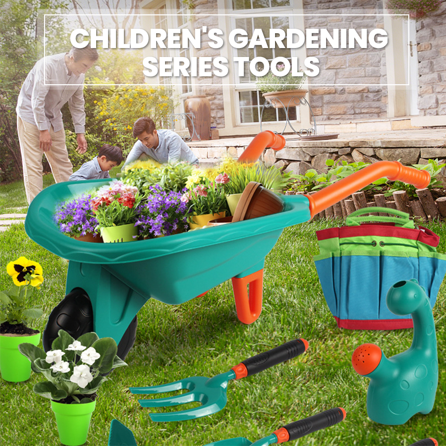 Kids Wheelbarrow Gardening Too - Kids Outdoor Yard Tools のレビューと価格