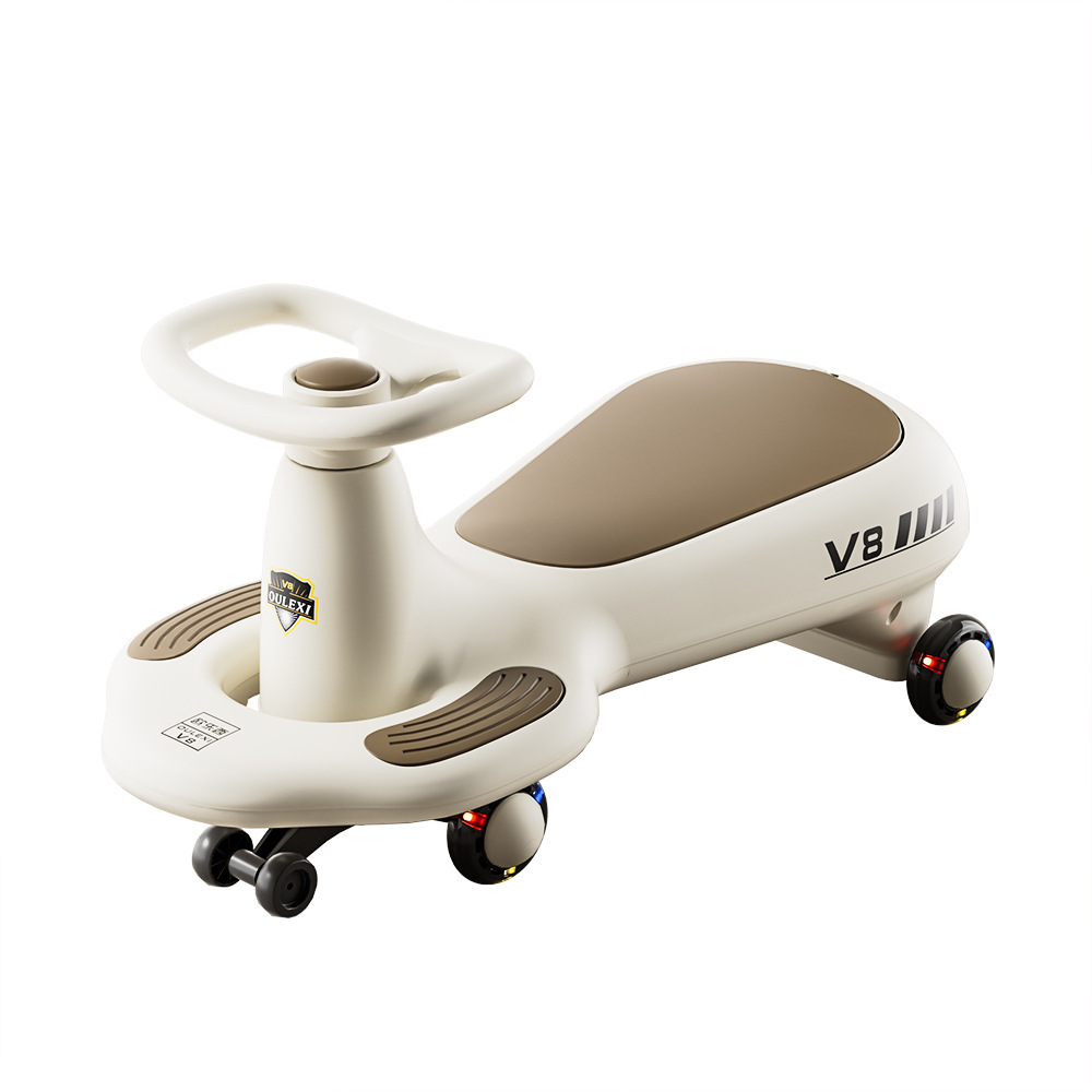 OULEXI V8 Kids Swing Car 1-6 Y - Kids Outdoor Ride On のレビューと価格