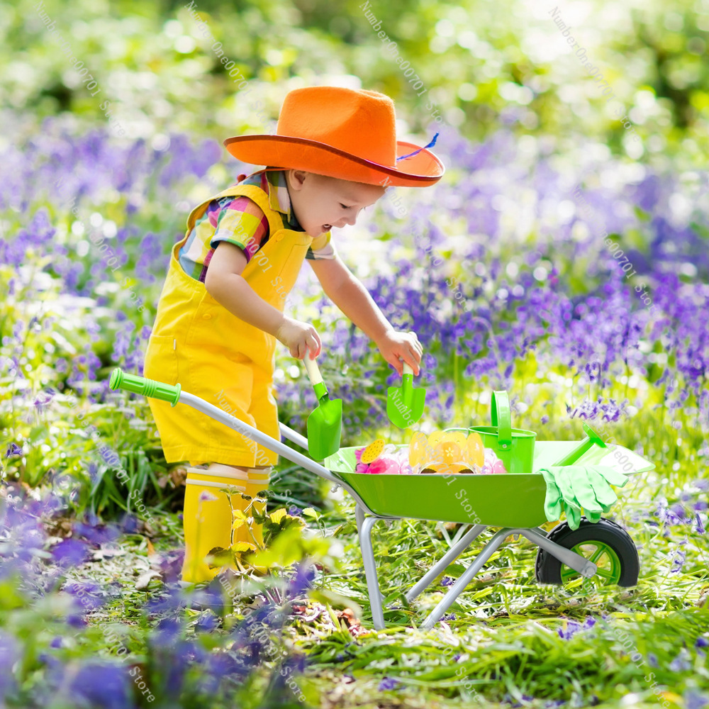 Kids Outdoor Wheelbarrow, Gree - Kids Outdoor Activity Set のレビューと価格