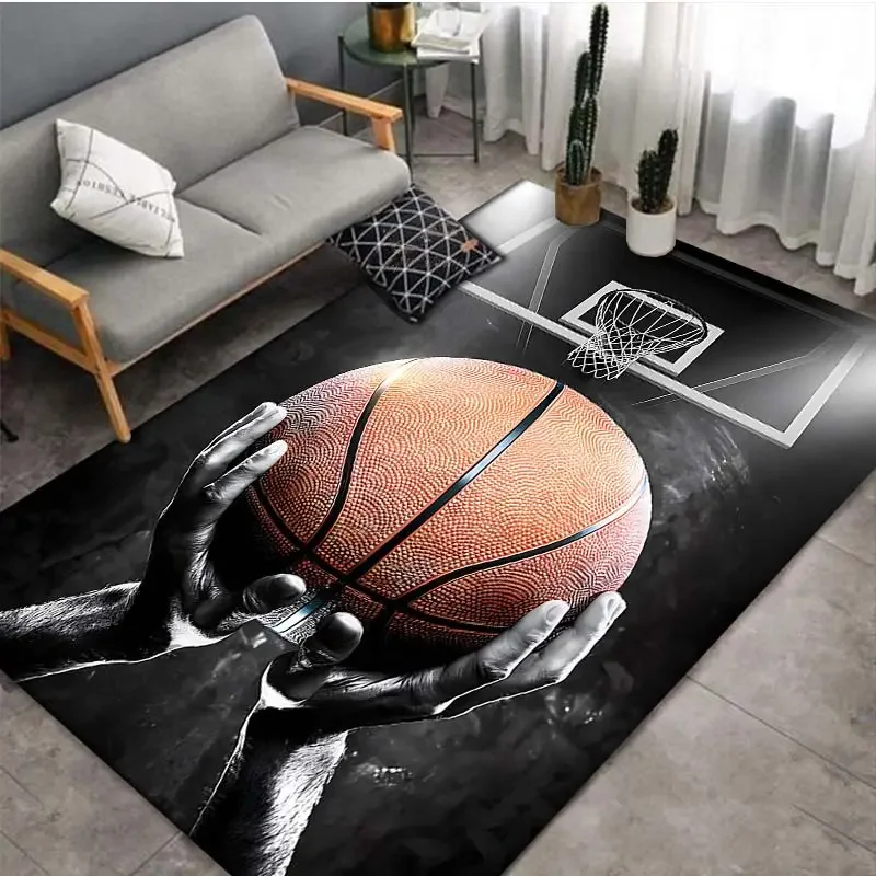 3D Basketball Area Rug Large,C - Kids Outdoor Kitchen Diy のレビューと価格