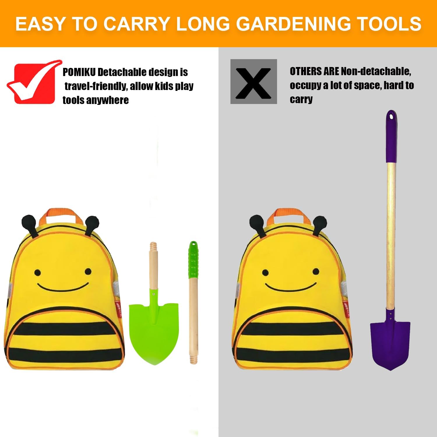 Toddler Gardening Tools, 8PCS  - Kids Outdoor Yard Tools のレビューと価格