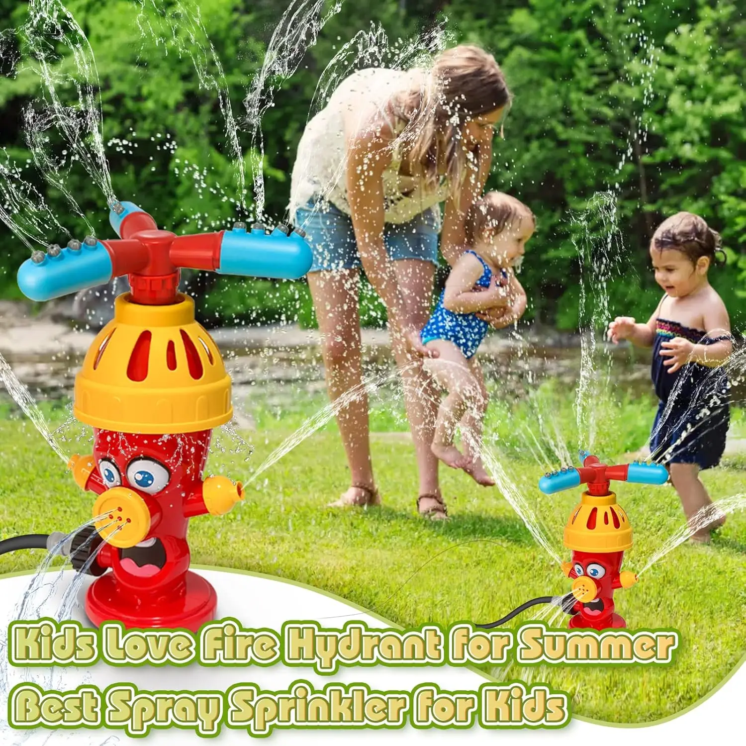 Water Spray Toy Hydrant Sprink - Kids Outdoor Yard Tools のレビューと価格