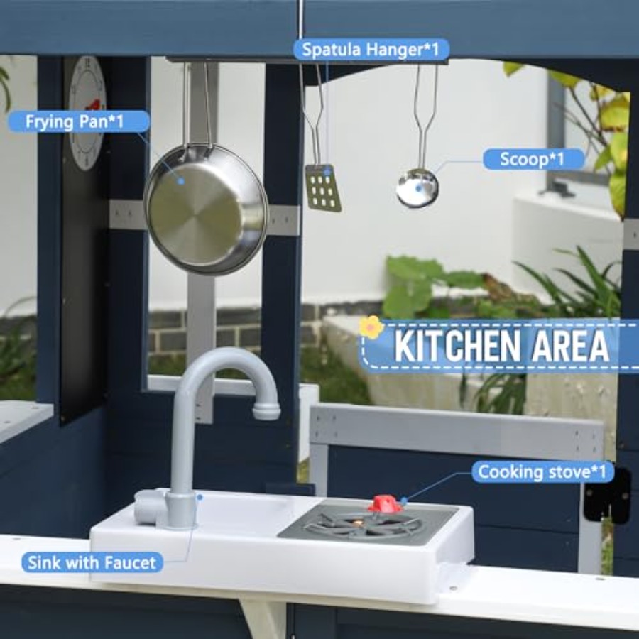 Outdoor playhouse for kids ced - Kids Outdoor Sink のレビューと価格