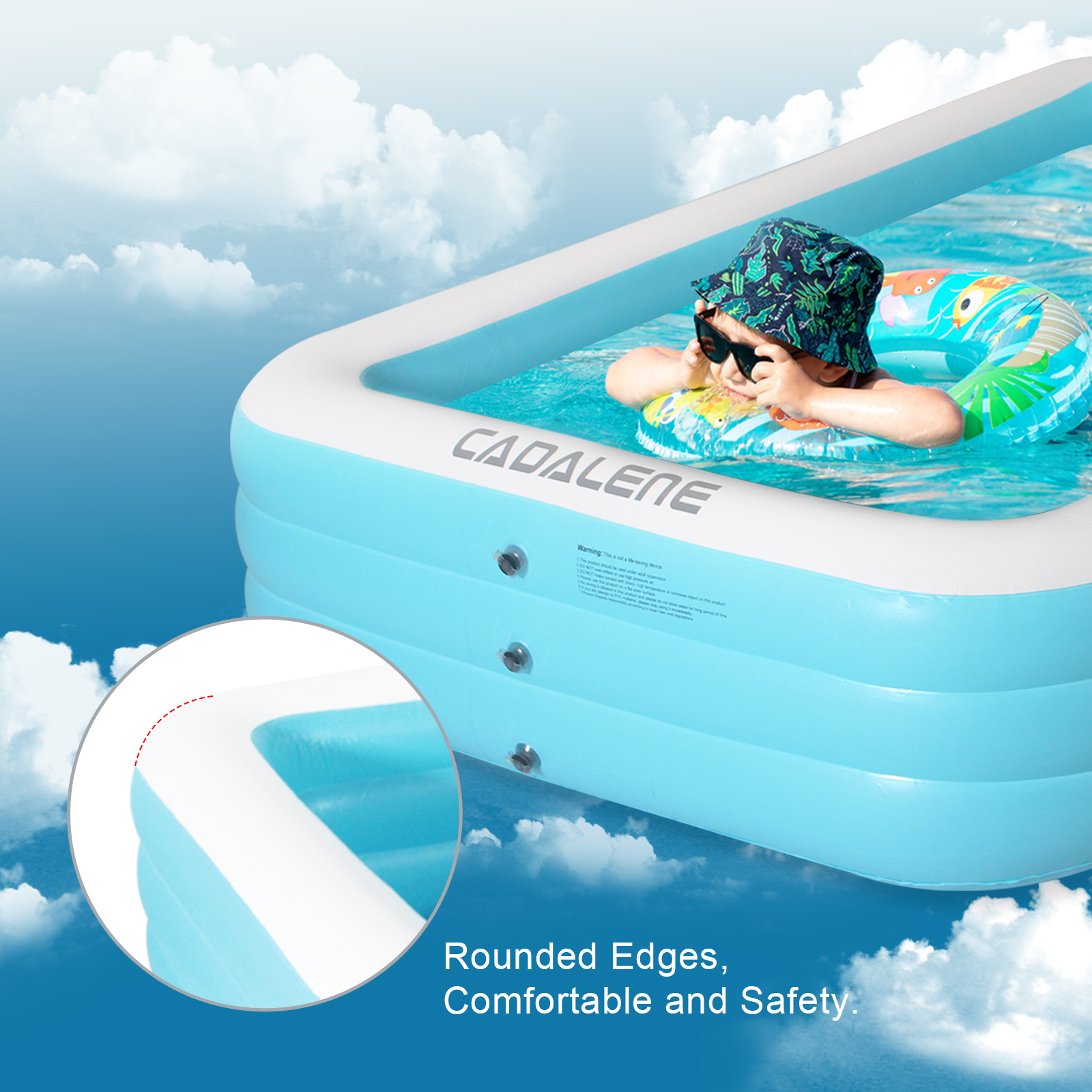 Inflatable swimming Pool for K - Kids Outdoor Pool のレビューと価格