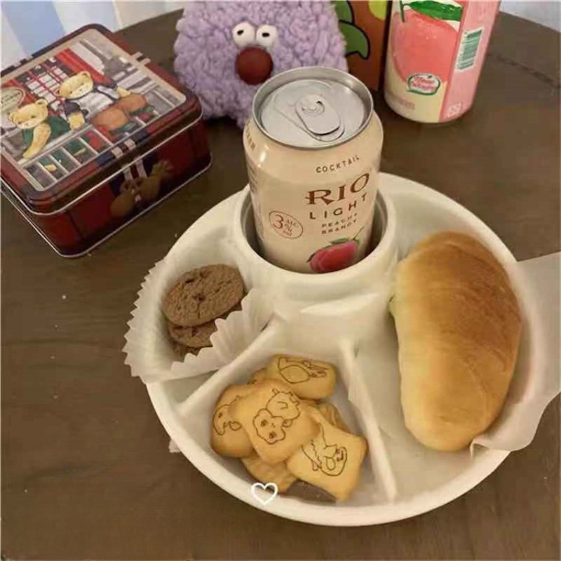21cm Breakfast Divided Plate P - Kids Outdoor Bbq のレビューと価格