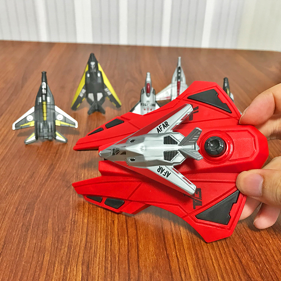 6pcs Fighter Plane Red Launche - Kids Outdoor Storage のレビューと価格
