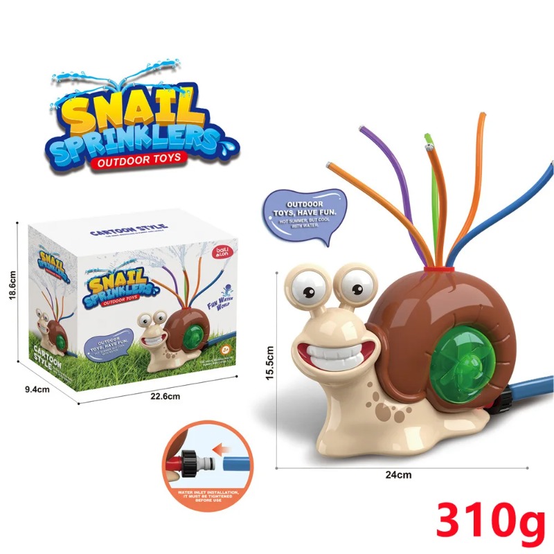 Water Spray Outdoor Toy Snail  - Kids Outdoor Yard Tools のレビューと価格