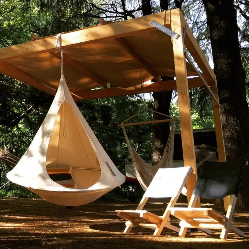 indoor hammock Double Cacoon H - Kids Outdoor Lawn Chair のレビューと価格