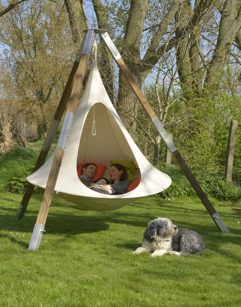 indoor hammock Double Cacoon H - Kids Outdoor Lawn Chair のレビューと価格