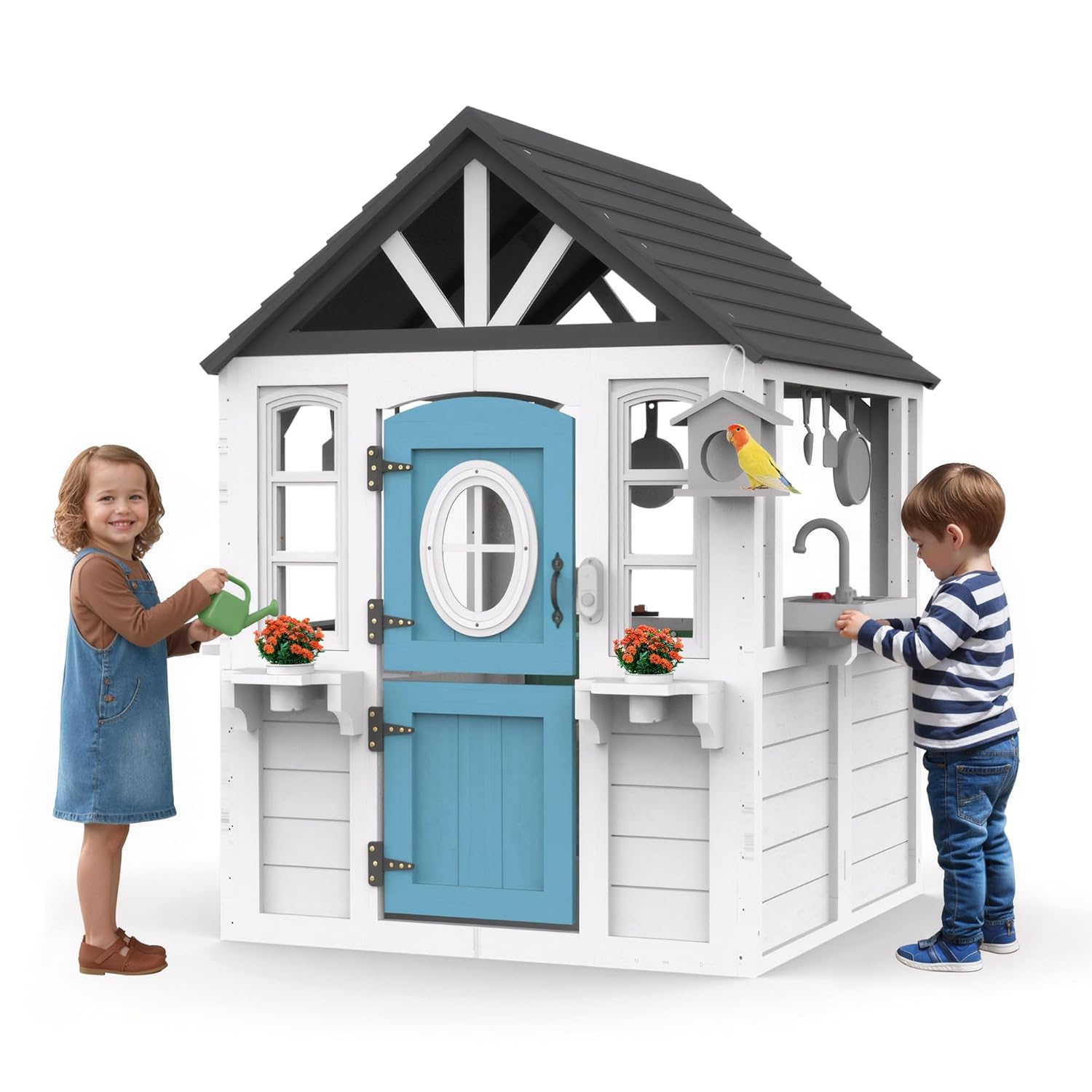 Cedar Wooden Kids Outdoor Play - Kids Outdoor Sink のレビューと価格