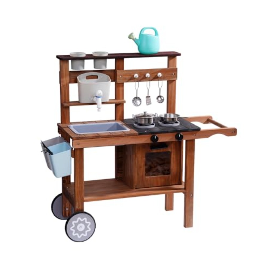 Outdoor mud kitchen for kids w - Kids Outdoor Sink のレビューと価格