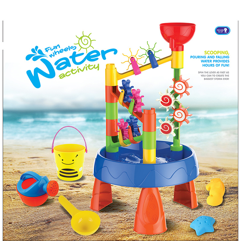 32PCS Water Wheel Sand & Water - Kids Outdoor Water Table のレビューと価格