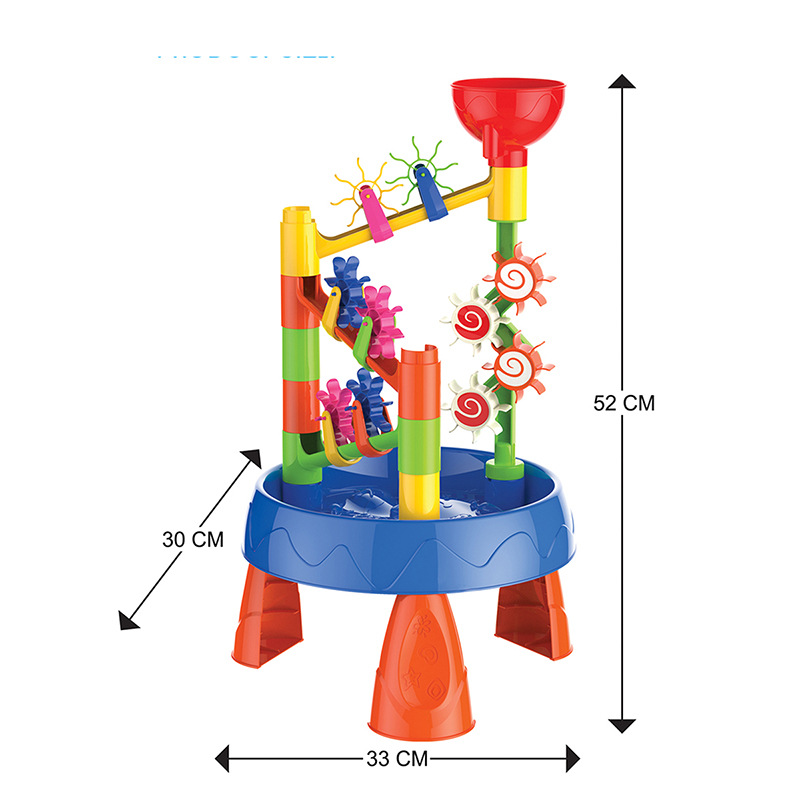 32PCS Water Wheel Sand & Water - Kids Outdoor Water Table のレビューと価格