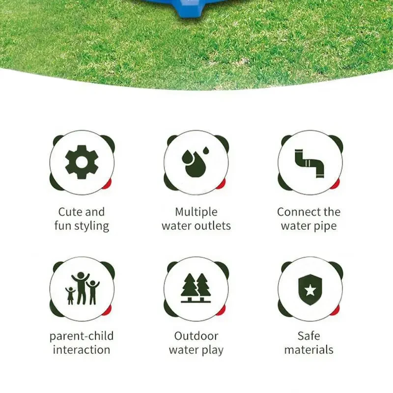 360 Degree Water Spray Sprinkl - Kids Outdoor Yard Tools のレビューと価格