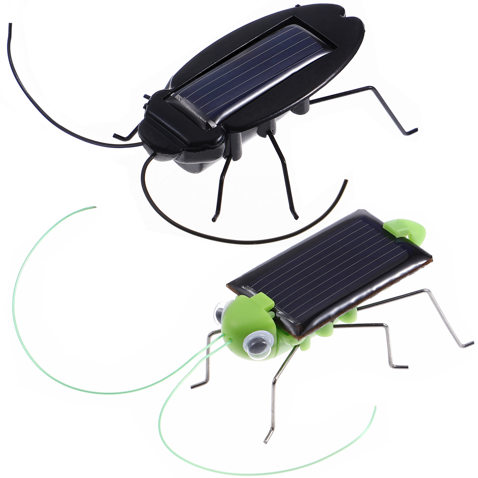 2Pcs Solar Energy Fake Insects - Kids Outdoor Gifts のレビューと価格