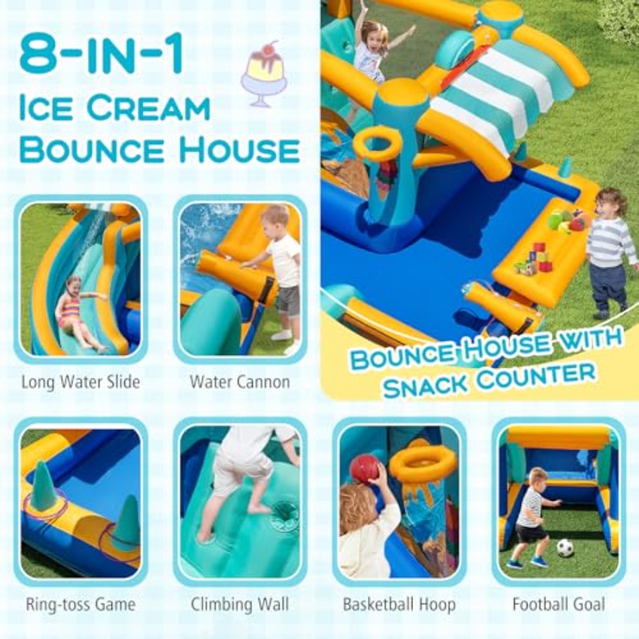 Outdoor indoor water bounce ho - Kids Outdoor Pool のレビューと価格
