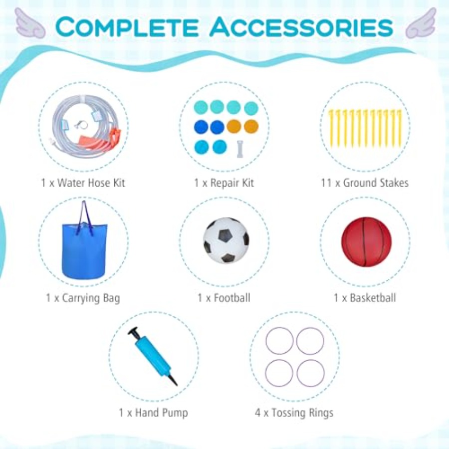 Outdoor indoor water bounce ho - Kids Outdoor Pool のレビューと価格