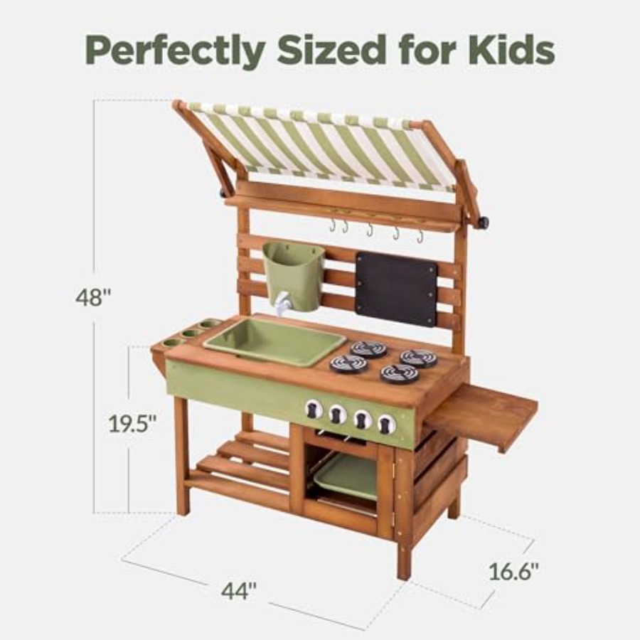 Outdoor mud kitchen for kids:  - Kids Outdoor Sink のレビューと価格
