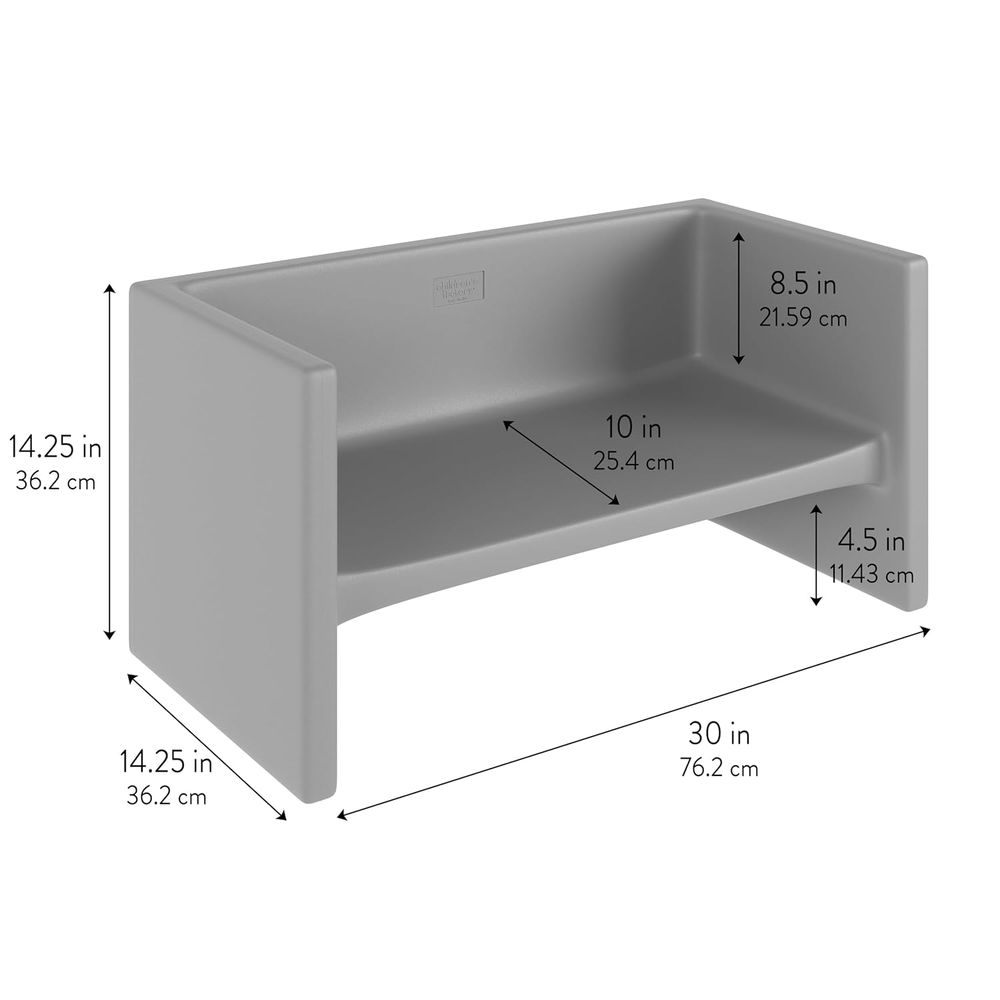 Adapta-Bench, C910-057 Almond, - Kids Outdoor Seating のレビューと価格