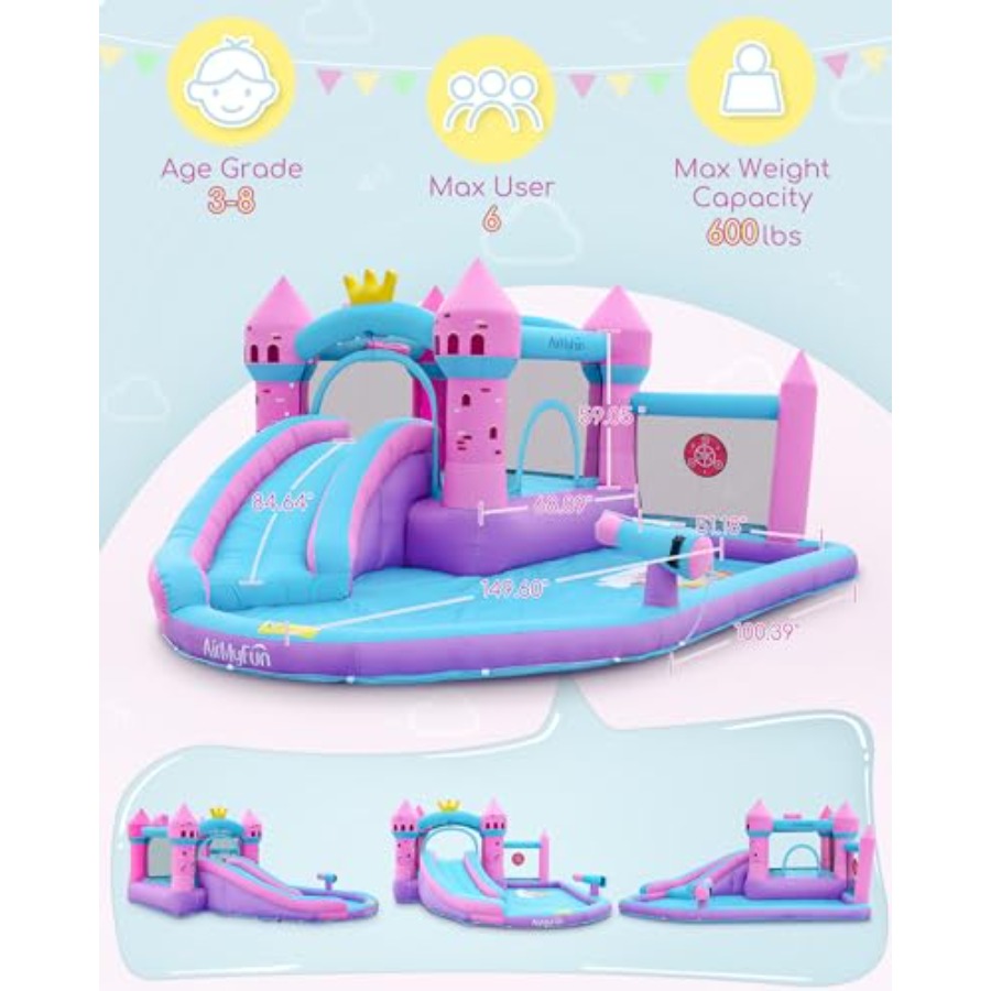 Backyard inflatable waterslide - Kids Outdoor Pool のレビューと価格