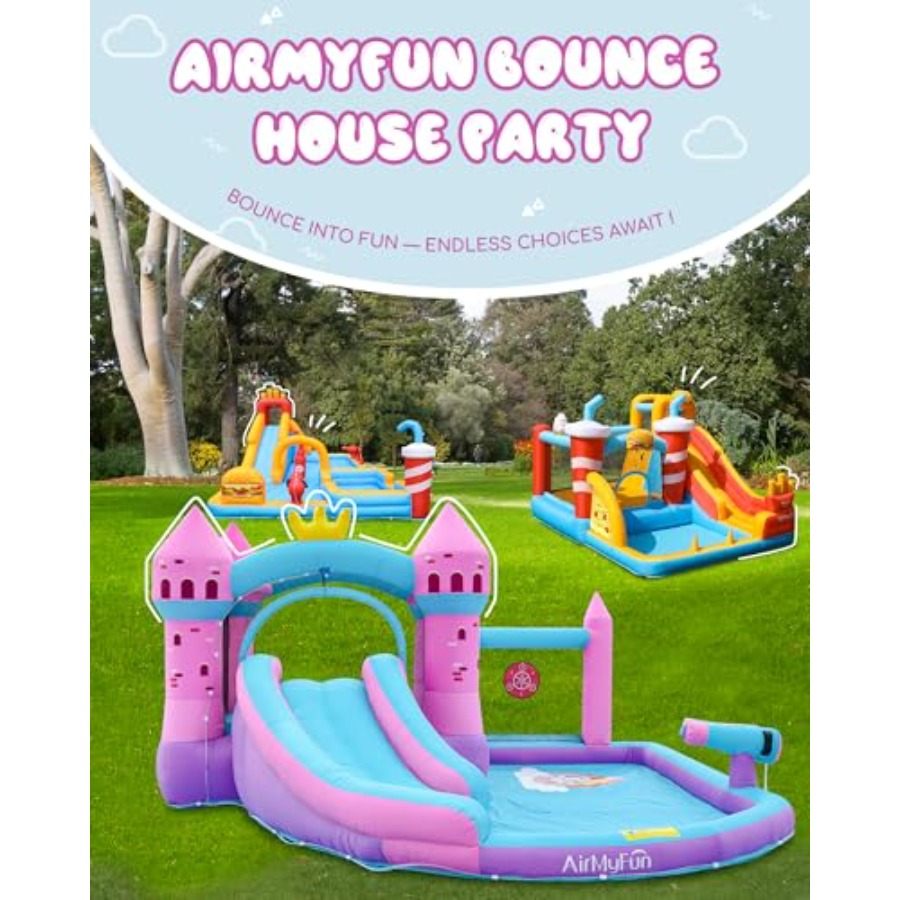 Backyard inflatable waterslide - Kids Outdoor Pool のレビューと価格