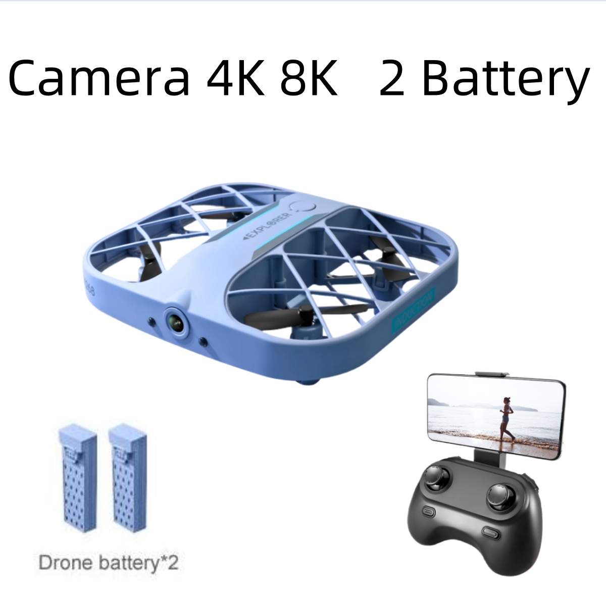 JJRC H107 FPV RC Drone with 2  - Kids Outdoor Activity Set のレビューと価格