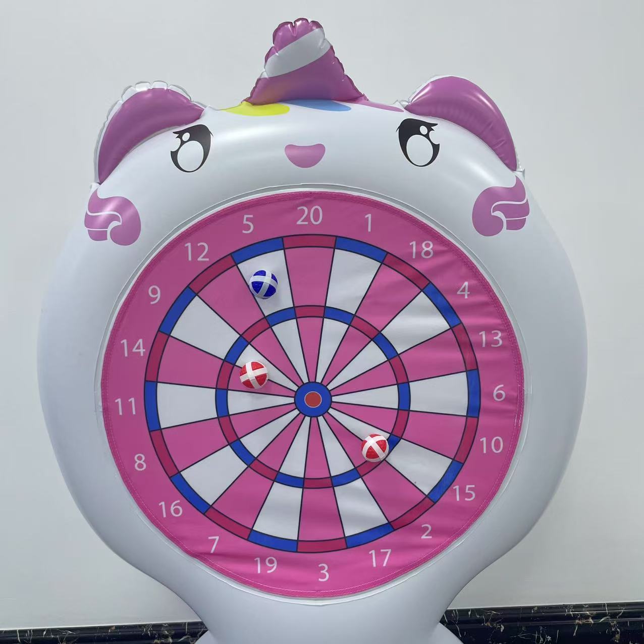 Inflatable Unicorn Throwing Ga - Kids Outdoor Pool のレビューと価格