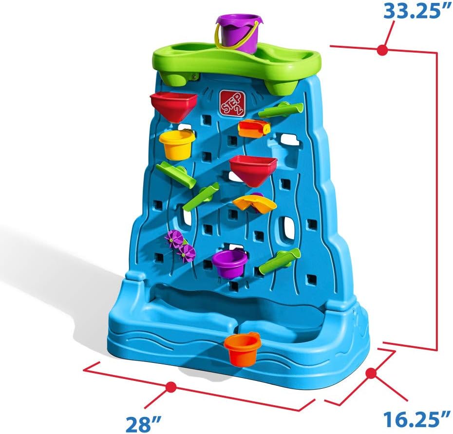 Waterfall Discovery Wall, Kids - Kids Outdoor Water Table のレビューと価格
