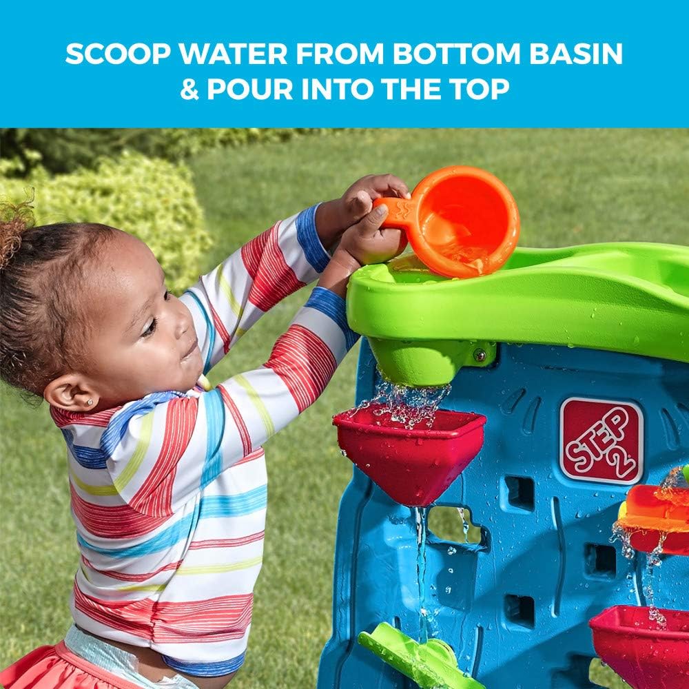 Waterfall Discovery Wall, Kids - Kids Outdoor Water Table のレビューと価格