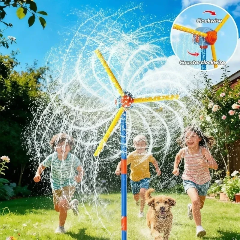 Windmill Water Sprinkler Garde - Kids Outdoor Yard Tools のレビューと価格