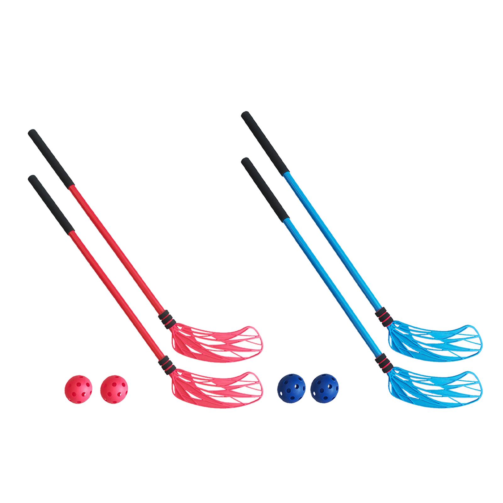 Plastic Kids Hockey Stick Ball - Kids Outdoor Hockey Set のレビューと価格